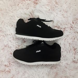 Fila Black Walking Shoes